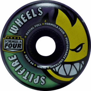spitfire wheels formula four radial full swirl 99a 56mm