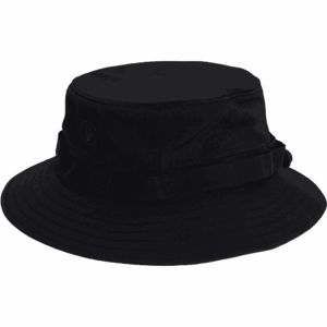 volcom hat bucket bob boonie ventilator (black)