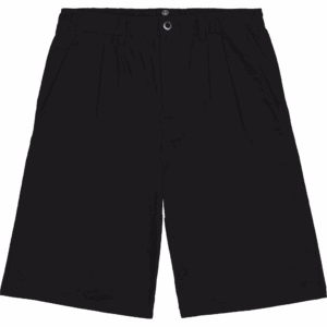 volcom short chino chillow pleat ew sht (black)