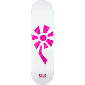 black label board flower power (white/pink) 8.25