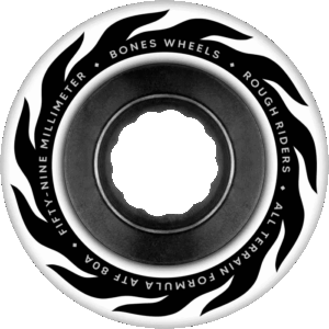 bones wheels all terrain formula eternal flame (white) 80a 59mm