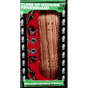 close up fingerboard nude (zebra wood)