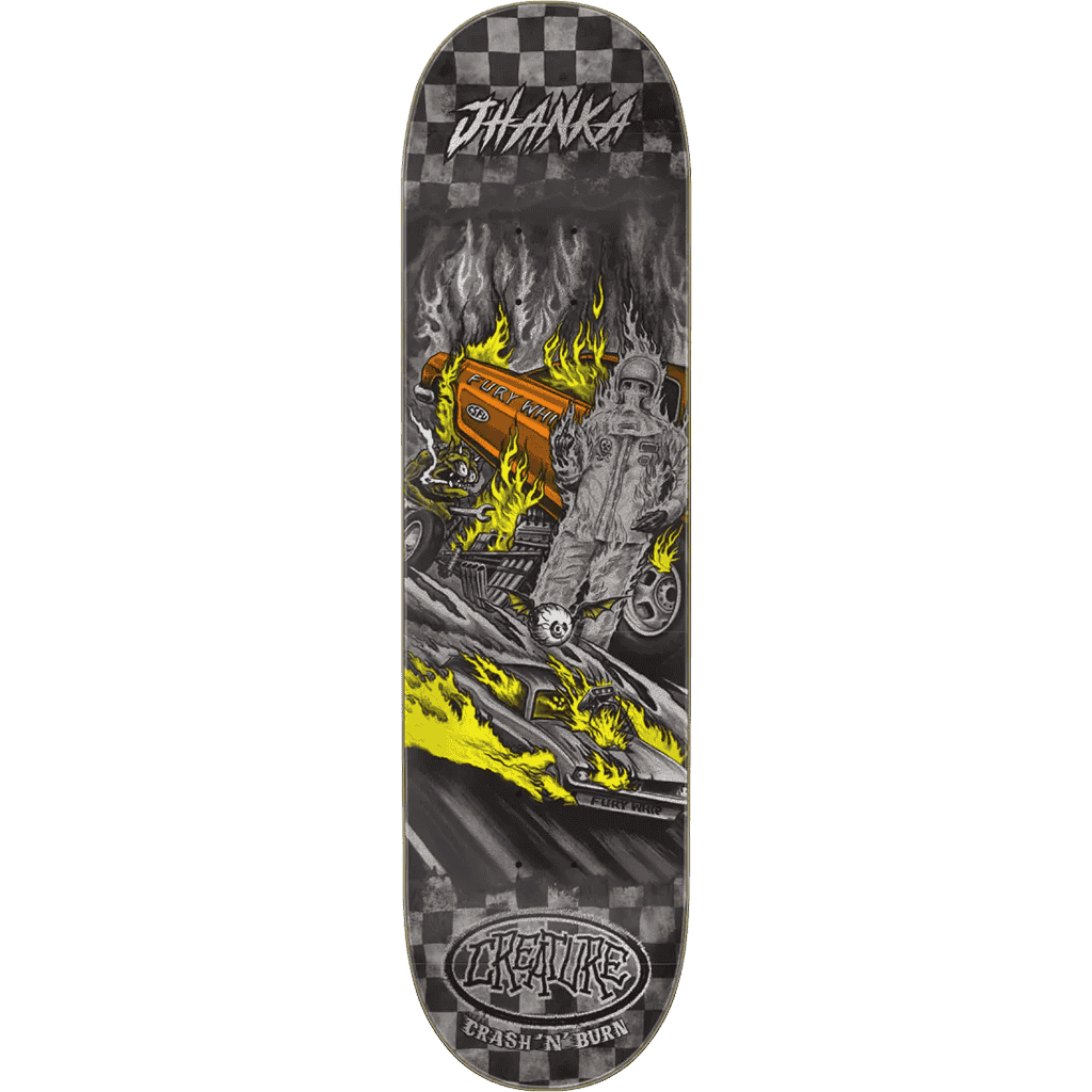 creature board vx crash & burn jhanka gonzalez 8.375 creature board vx crash & burn jhanka gonzalez 8.375