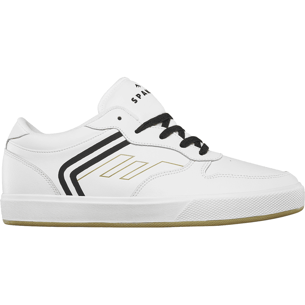 emerica shoes this is skateboarding g6 ksl (white/black) spanky