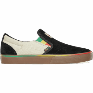 etnies shoes grizzly marana slip-on (black/gum)