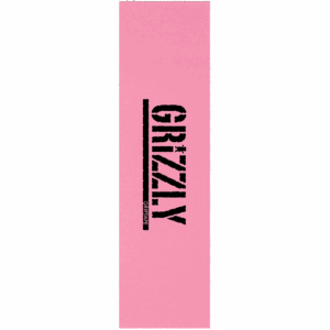 grizzly griptape sheet stamp print (pink/black) 9