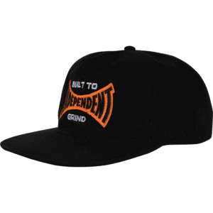 independent cap snapback built to grind span (black)