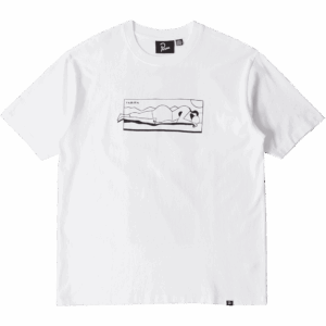 parra tee shirt vertical thoughts (white)