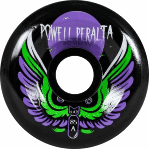 powell peralta wheels bomber 3 (black) 85a 60mm