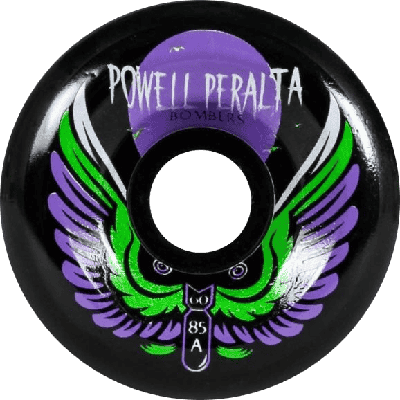 powell peralta wheels bomber 3 (black) 85a 60mm powell peralta wheels bomber 3 (black) 85a 60mm