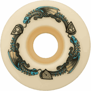 powell peralta wheels dragon formula v4 (blue) 97a 54mm