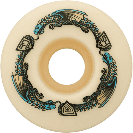 powell peralta wheels dragon formula v4 (blue) 97a 54mm powell peralta wheels dragon formula v4 (blue) 97a 54mm