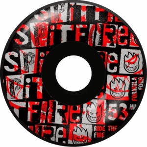 spitfire wheels formula four radial ransom (black) 99a 53mm