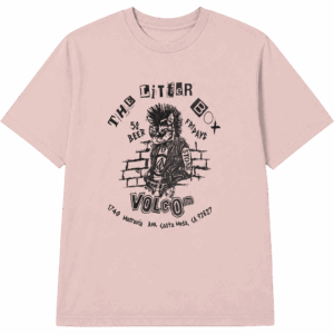 volcom tee shirt punkat (bark brown)