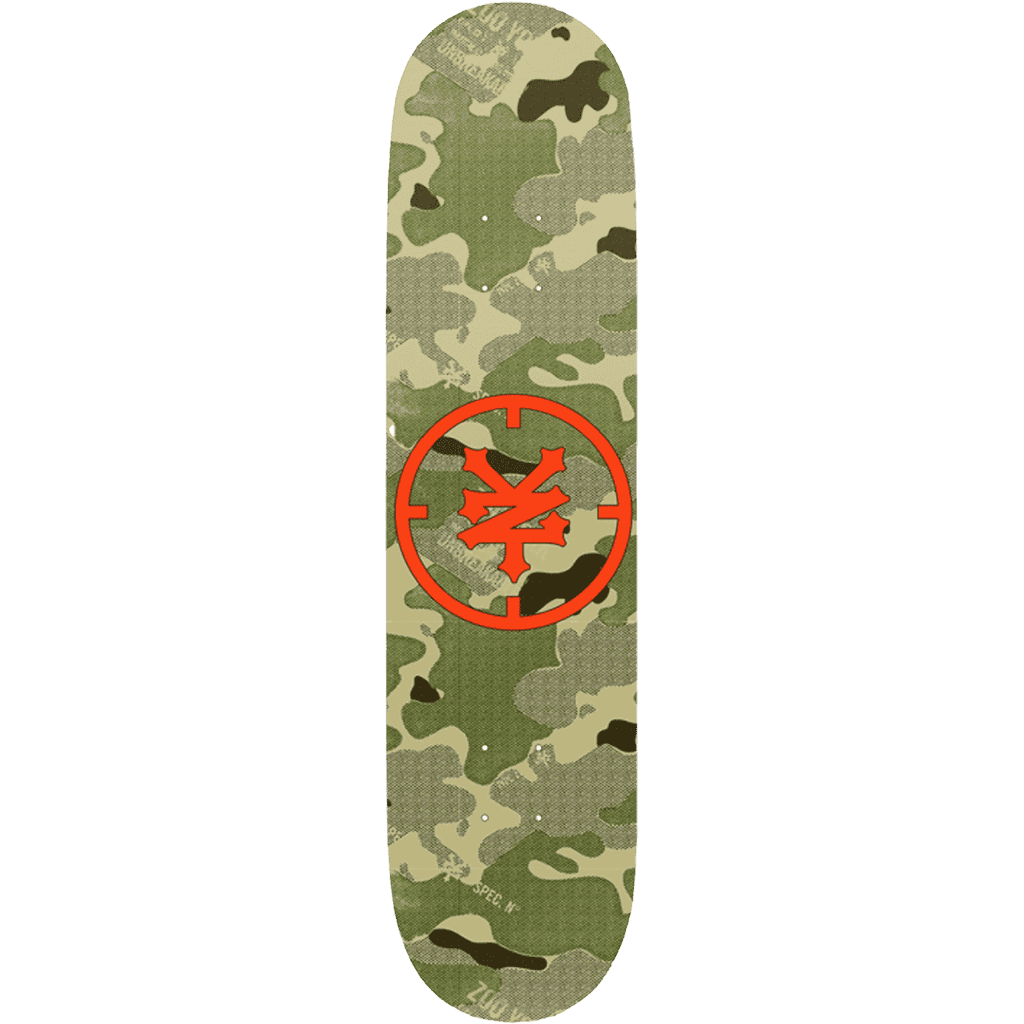 zoo york board zy camo spec (multi) 8 zoo york board zy camo spec (multi) 8