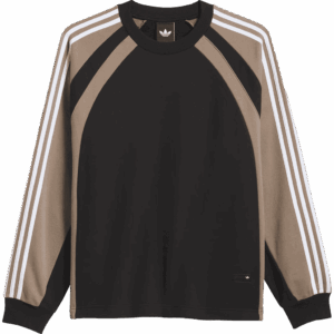 adidas sweatshirt crew fs+ (black/khaki six)