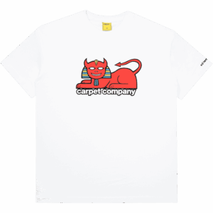 carpet tee shirt guest pro ed templeton (white)