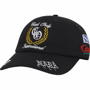 cash only cap 6 panel nada (black)