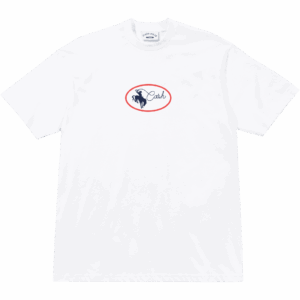 cash only tee shirt rodeo (white)