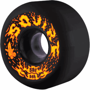 cruzade wheels squirt (black) 84a 58mm
