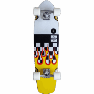 dusters cruiser complete flames (yellow/white) 31×8.25