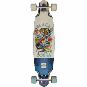dusters longboard cobra (teal/off white) 38×9.125