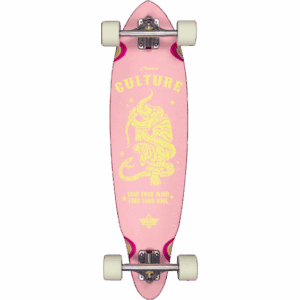 dusters longboard culture (pink/yellow) 33×8.5