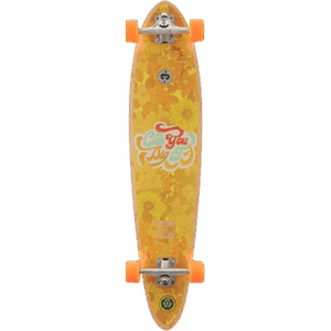 dusters longboard dig it (bamboo orange) 40×9