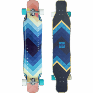 dusters longboard wanderlust dance 2 (multi) 47×9.5