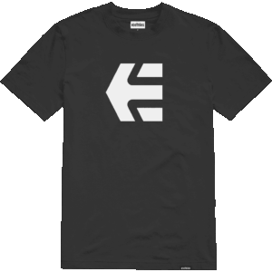 etnies tee shirt icon (black/white)