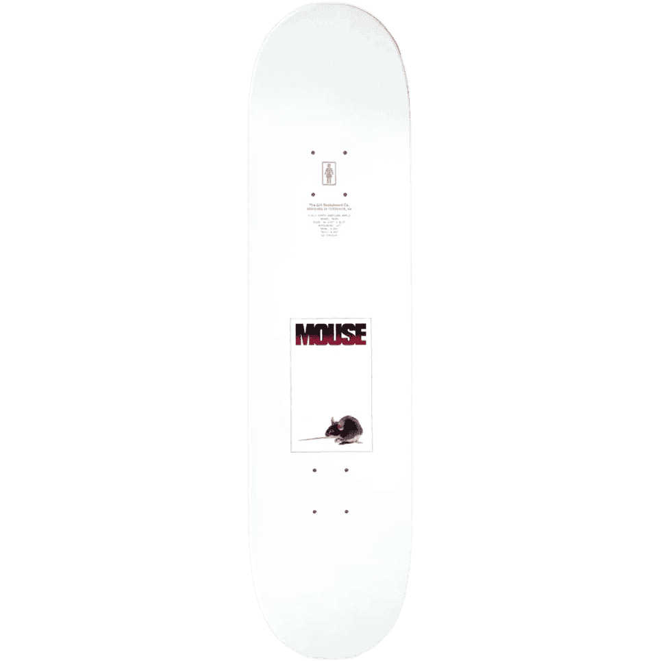 girl board mouse mike carroll 8.375 girl board mouse mike carroll 8.375