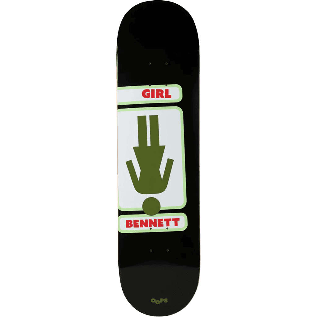 girl board oops niels bennett 8.25 girl board oops niels bennett 8.25