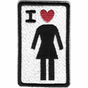 girl patch I love girl