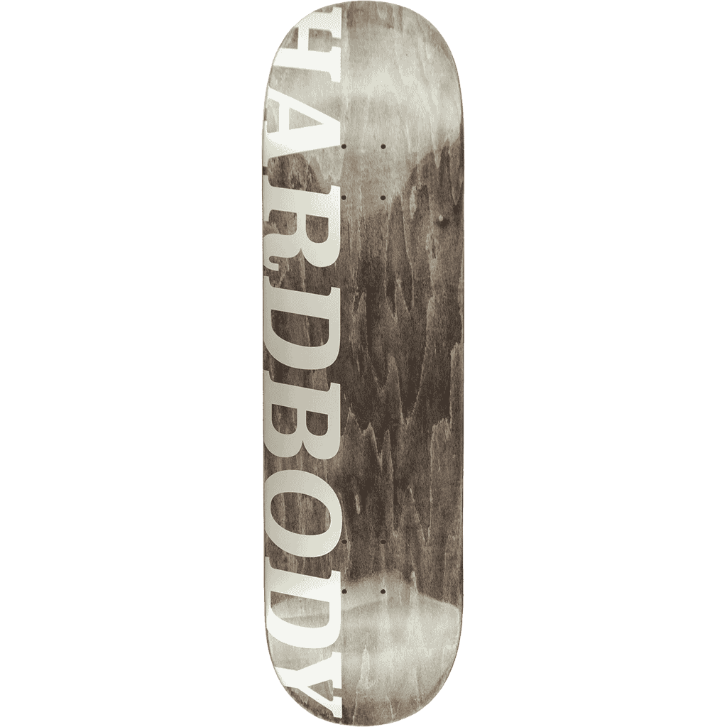 hardbody board silver logo (veneer) 8.38 hardbody board silver logo (veneer) 8.38