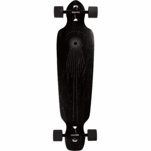 landyachtz longboard battle axe 38 black space rock 38.2×9.4