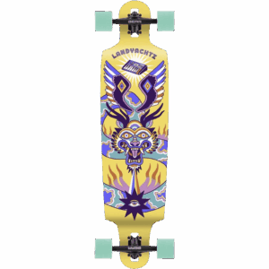 landyachtz longboard drop cat 38 journey 38.6×9.9
