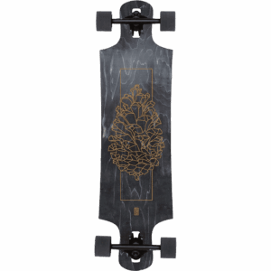 landyachtz longboard drop hammer black pinecone 36.5×10