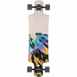 landyachtz longboard drop hammer skate or dye 36.5×10