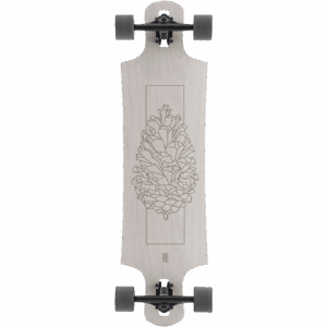 landyachtz longboard drop hammer white pinecone 36.5×10