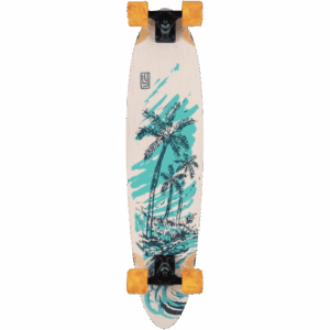 landyachtz longboard super chief postcard 36×8.65