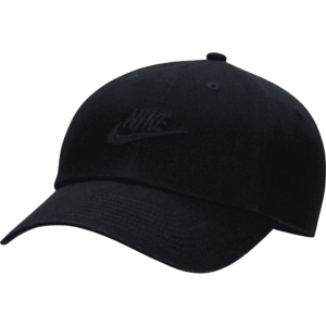 nike sb cap 6 panel unstructured club futura wash (black/black)