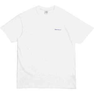 polar tee shirt contrast doodle (white/ultramarine)