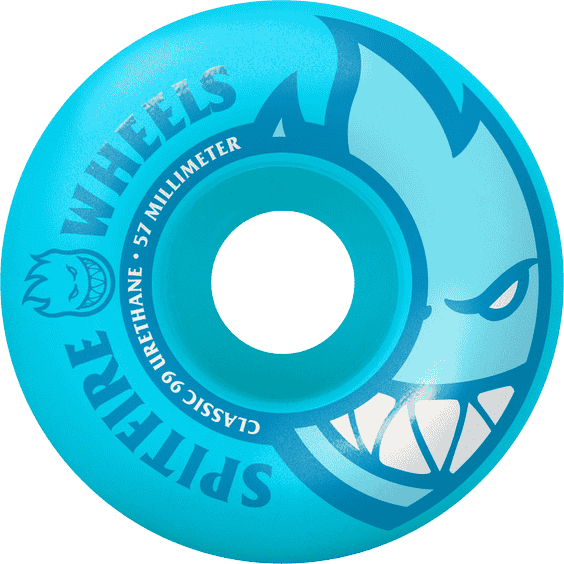 spitfire wheels classic neon bighead (blue) 99a 57mm spitfire wheels classic neon bighead (blue) 99a 57mm