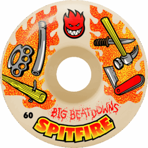spitfire wheels formula four classic big beatdowns 99a 60mm