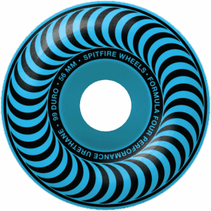 spitfire wheels formula four classic chroma (blue) 99a 56mm