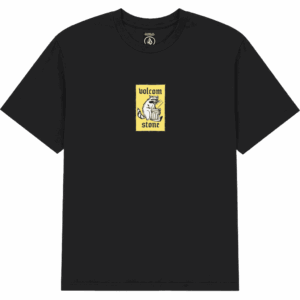 volcom tee shirt rockout (black)