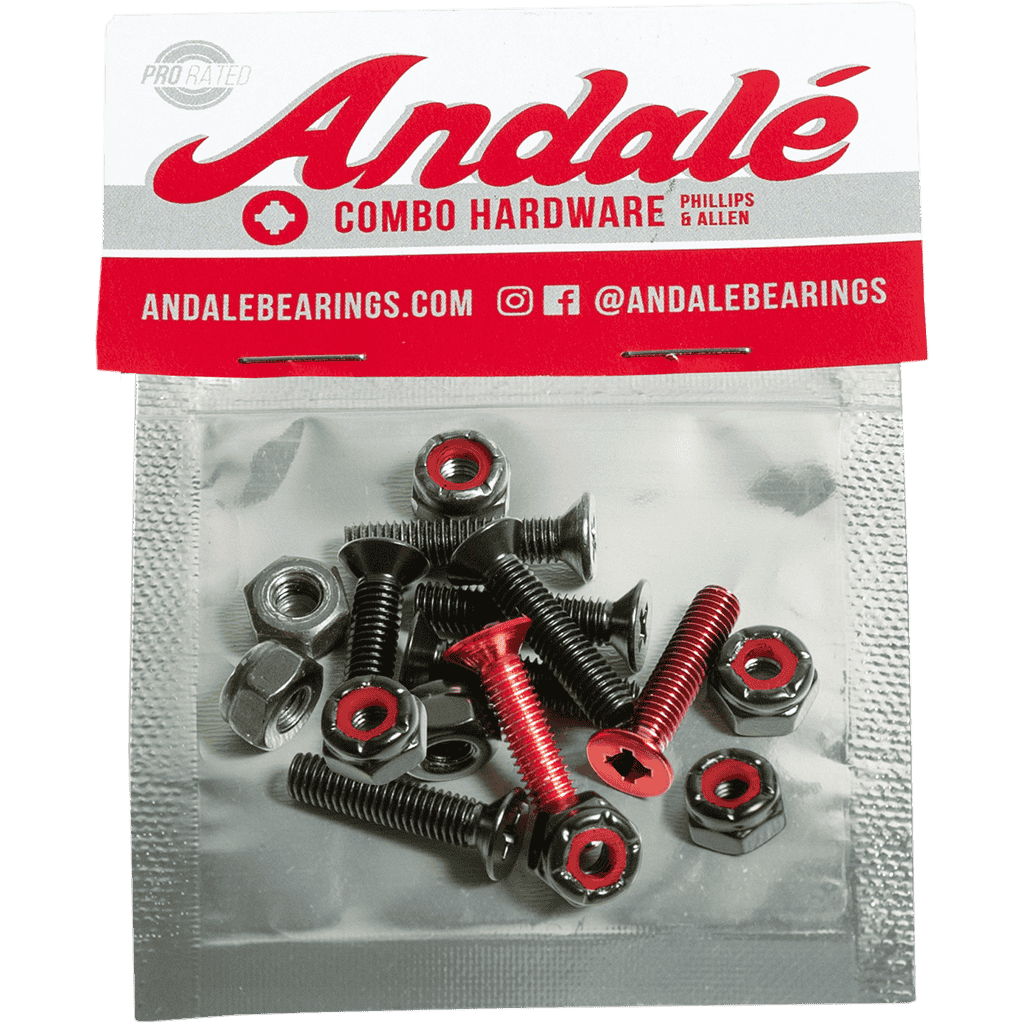 andale bolts combo phillips & allen (red) 7/8 andale bolts combo phillips & allen (red) 7/8