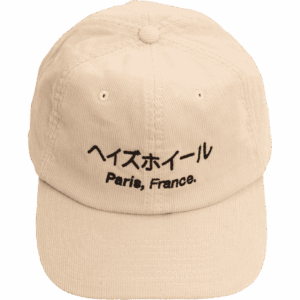 haze cap 6 panel cord japanhaze (beige)