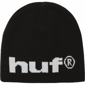 huf beanie skully 89 (black/white)