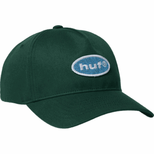 huf cap 5 panel 89 oval (forest green)